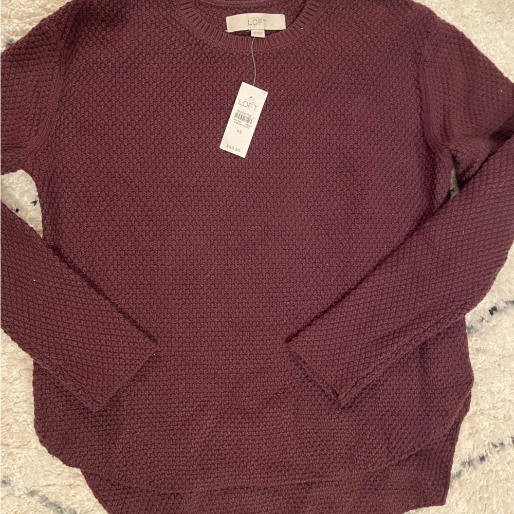 New textured sweater